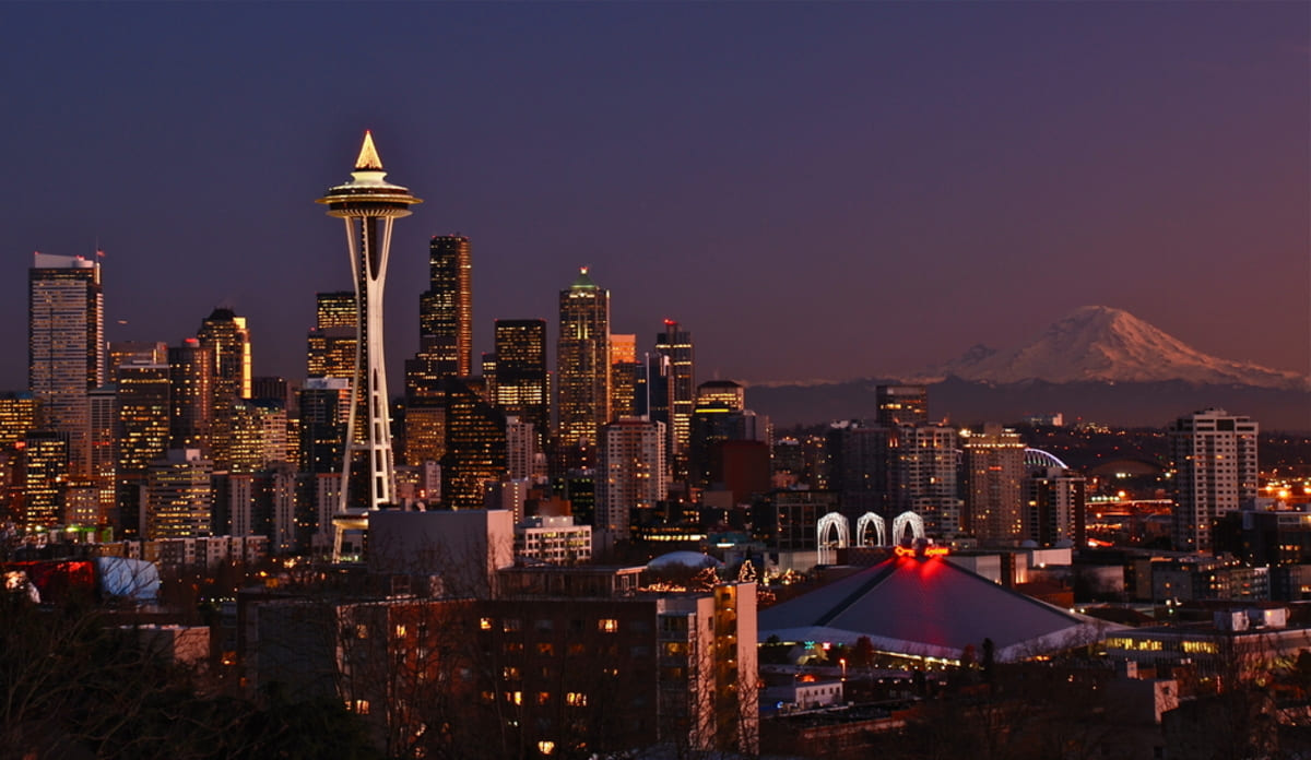 Seattle skyline, Seattle property regulations concept